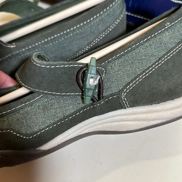 Lands End suede and fabric Mary Jane size 6 - Picture 3 of 8